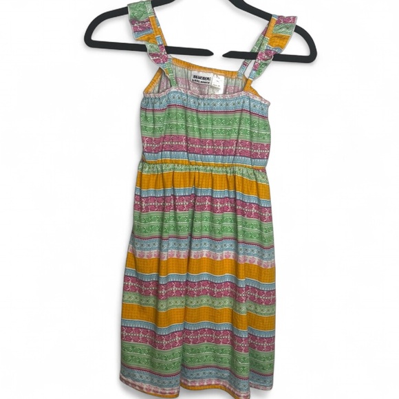 Blueberi Boulevard Green and Pink Sleeveless Sundress girls 6X - Picture 1 of 3